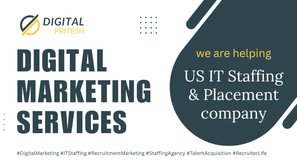 Our Service List for US IT Staffing & Placement Company | Digital Pritesh