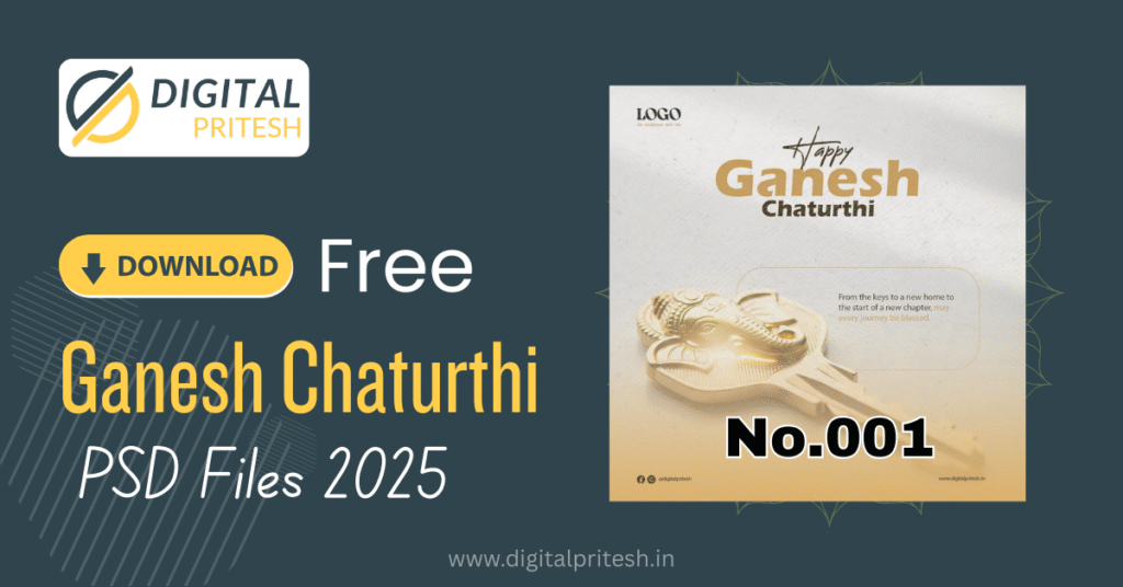 Ganesh Chaturthi PSD Files 001 | Digital Pritesh