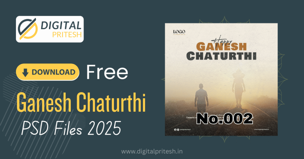 Ganesh Chaturthi PSD Files 002 | Digital Pritesh