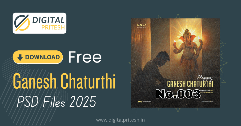 Ganesh Chaturthi PSD Files 003 | Digital Pritesh