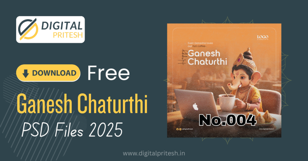 Ganesh Chaturthi PSD Files 004 | Digital Pritesh