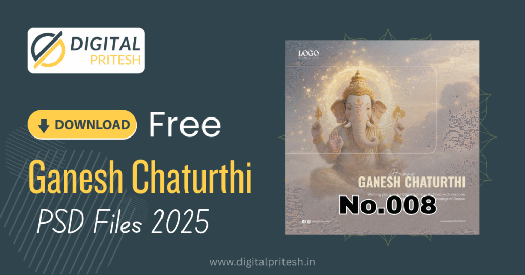 Ganesh Chaturthi PSD Files 008 | Digital Pritesh
