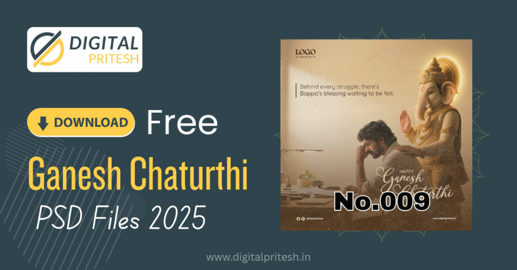 Ganesh Chaturthi PSD Files 009 | Digital Pritesh