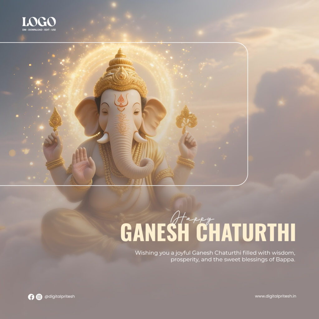 Download 9 Stunning Free Ganesh Chaturthi PSD Files for Your Festive Designs! 8 template 8 ganesh chaturthi - Download 9 Stunning Free Ganesh Chaturthi PSD Files for Your Festive Designs!